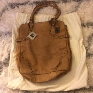 A never sure used Frye Tote bag